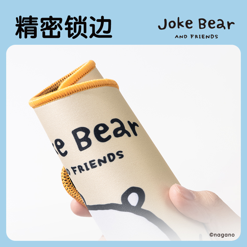 得力ZCX451自嘲熊鼠標(biāo)墊(黃)(塊)