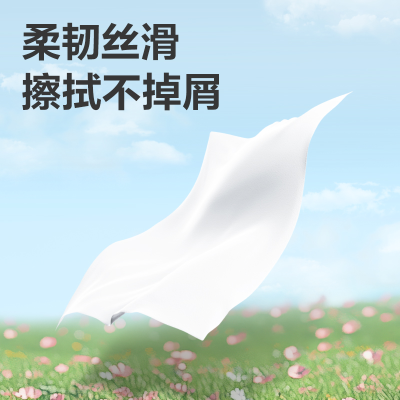 凈云WP3160-01盤式衛(wèi)生紙3層160米(箱)(藍)