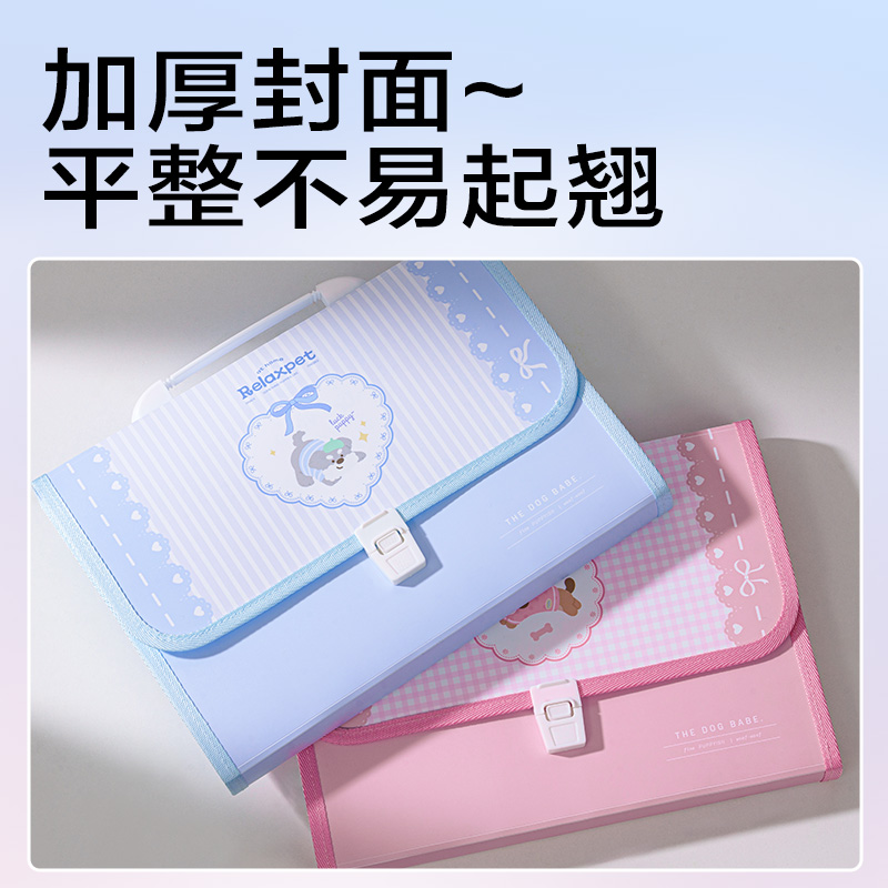 得力PM362橫式13格學(xué)生風(fēng)琴包(藍(lán))(個(gè))