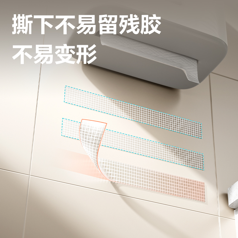得力JL557亞克力網(wǎng)格雙面膠帶20mm*2m*1mm(透明)(1卷/卡)