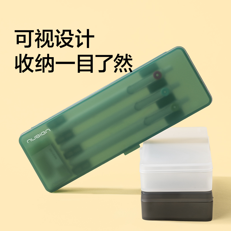 紐賽NS891-1紐賽中性筆收納盒(飛泉綠)