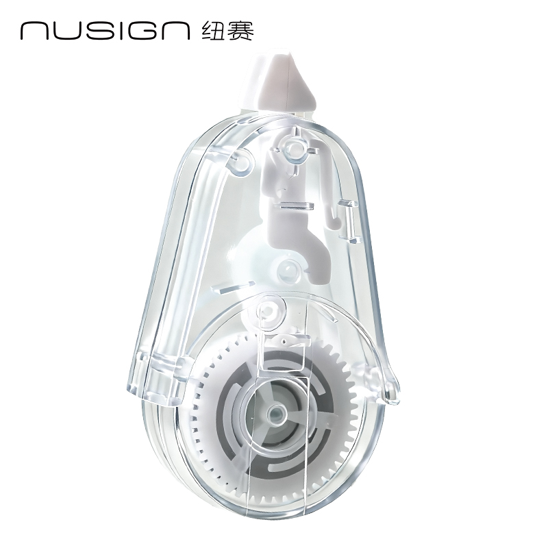 紐賽NS227TX旋轉(zhuǎn)修正帶替芯5mm*12m(透明)(個)