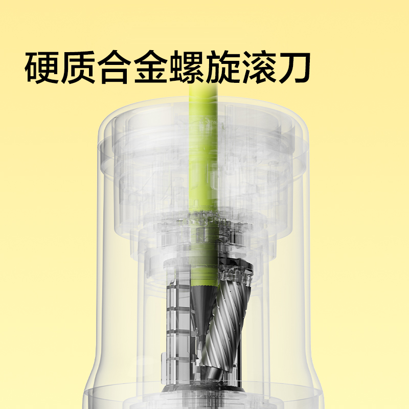 紐賽NS072-1BASS輕音全自動大孔徑削筆機(青果綠)(個)