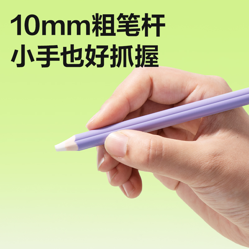 得力VP601無木橡皮筆(混)(盒)