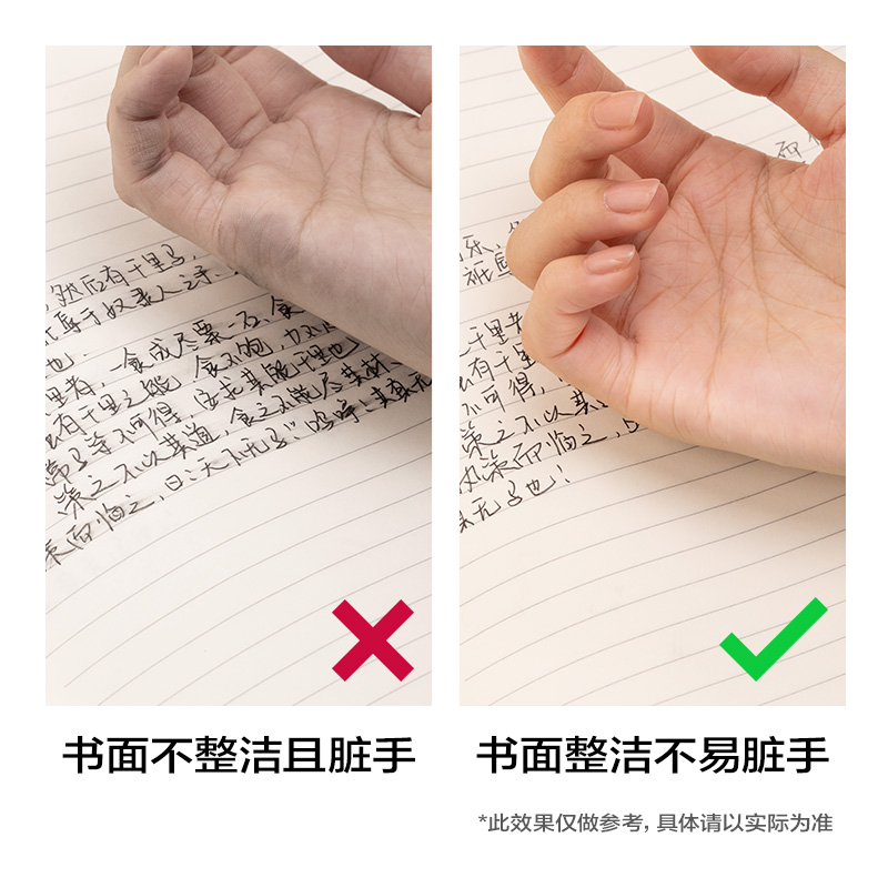 得力DP297直液式走珠筆0.5mm全針管(藍(lán))(支)