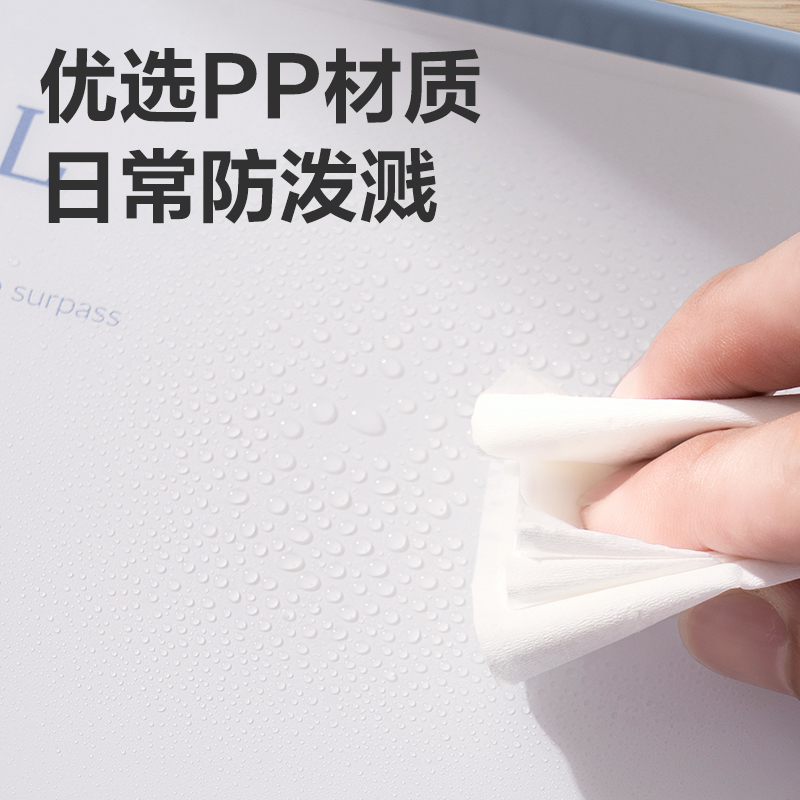 得力PM03光陰隨筆13格橫式風(fēng)琴包(藍(lán))(個)
