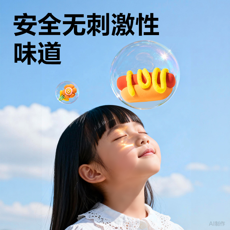 得力YC296-24抗菌零甲醛按鍵開蓋桶裝粘土_24色(混)(桶)