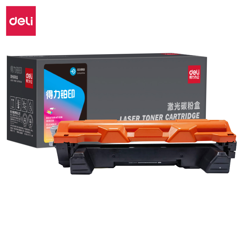 得力DEB-TN1035H通用耗材-通用硒鼓(黑色)(支)