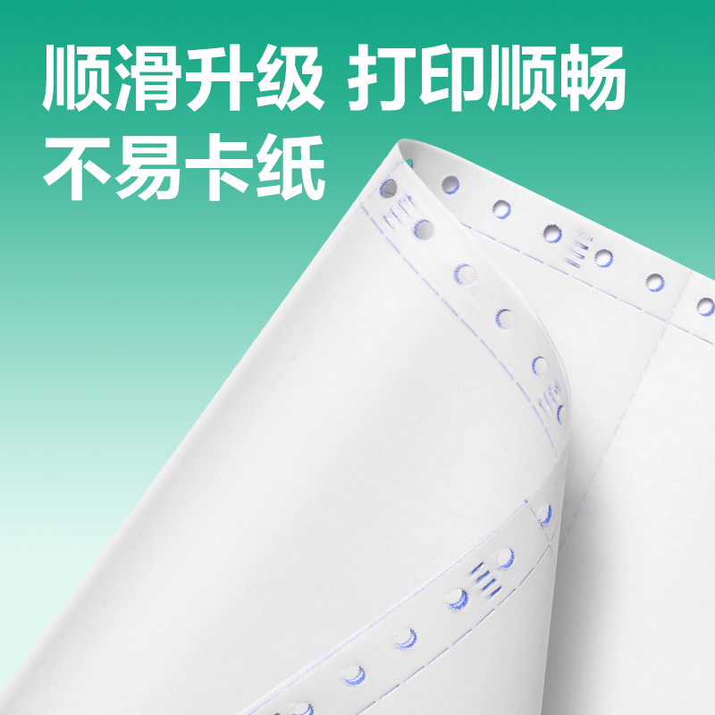 得力斯蘭海SLH241-5電腦打印紙(C彩色不撕邊)(1000頁/盒)