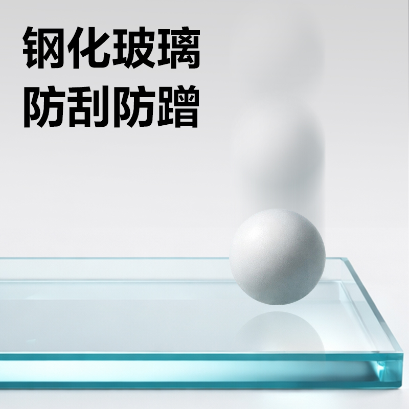 得力MZ700_H型架無框磁性玻璃白板1200*900mm(灰)(塊)