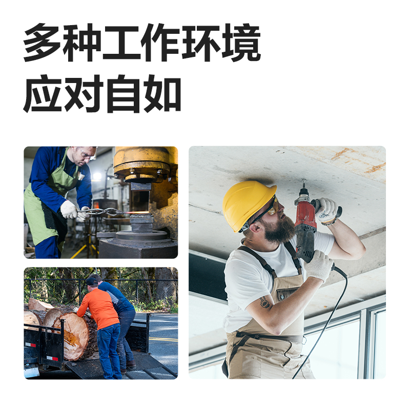 得力得心LQ652紗線手套(白)(20雙/包)