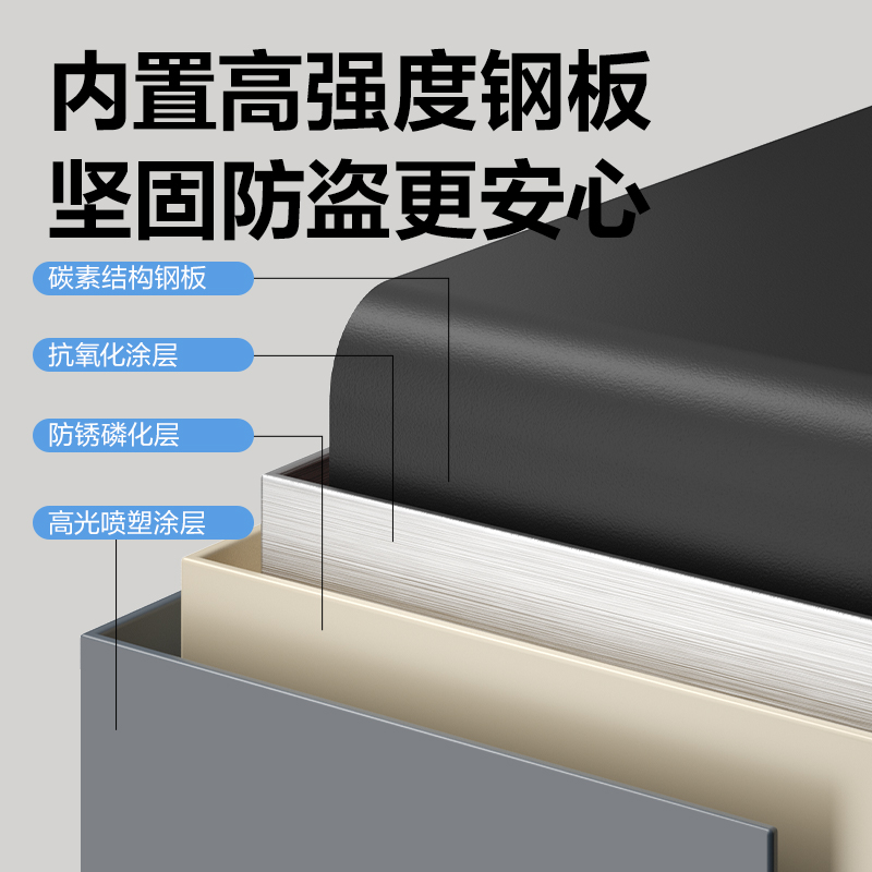 得力AE281書本盒W240*D155*H55(藍(lán)色)(盒)