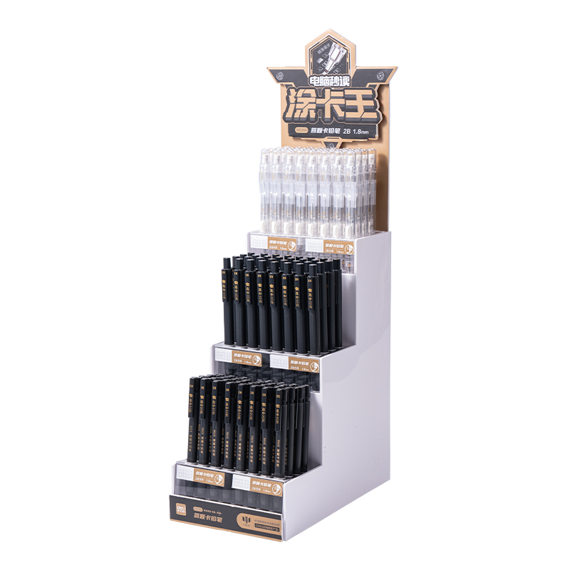 得力SG359答題卡鉛筆展架套裝(黑)(4套/箱)