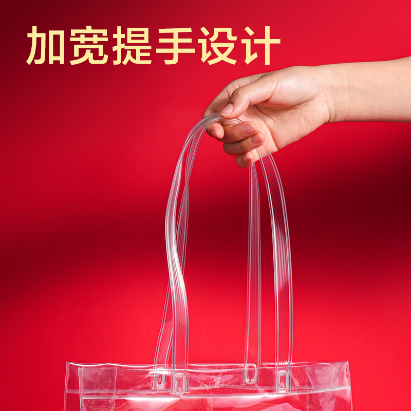得力BA211考場狀元系列大容量透明補(bǔ)習(xí)袋(透明)(個(gè))