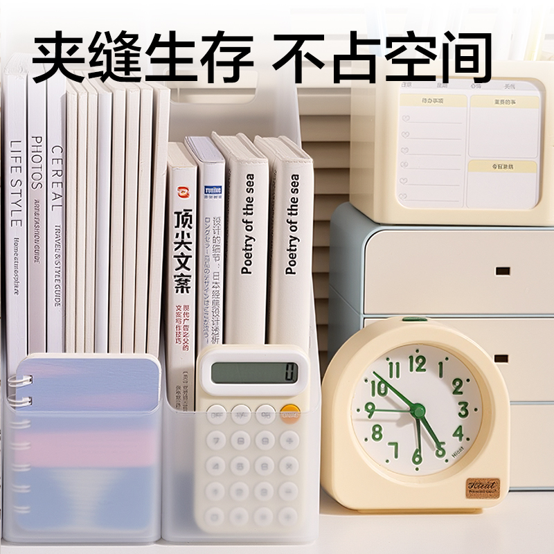 得力PB117單聯(lián)文件框(透明)(盒)