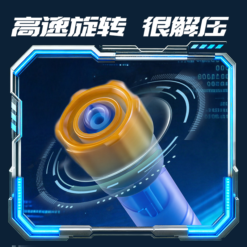 得力SS040六邊形戰(zhàn)士太空轉(zhuǎn)神速干轉(zhuǎn)動中性筆0.5mm三球珠CS頭(黑)(支)