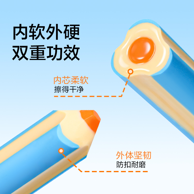 紐賽NS1778真集屑橡皮擦（5塊裝）(混)(盒)
