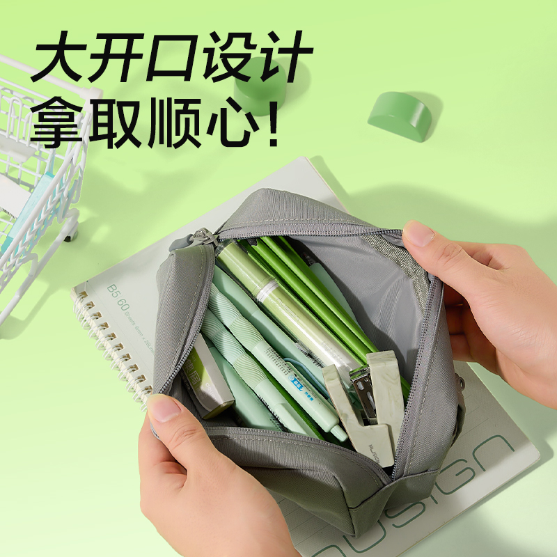 得力BC612北島物語系列翻蓋復合式筆袋(混)(個)
