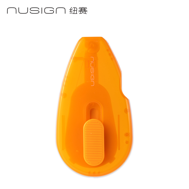 紐賽NS224修正帶5mm*12m(透明橙)(個)