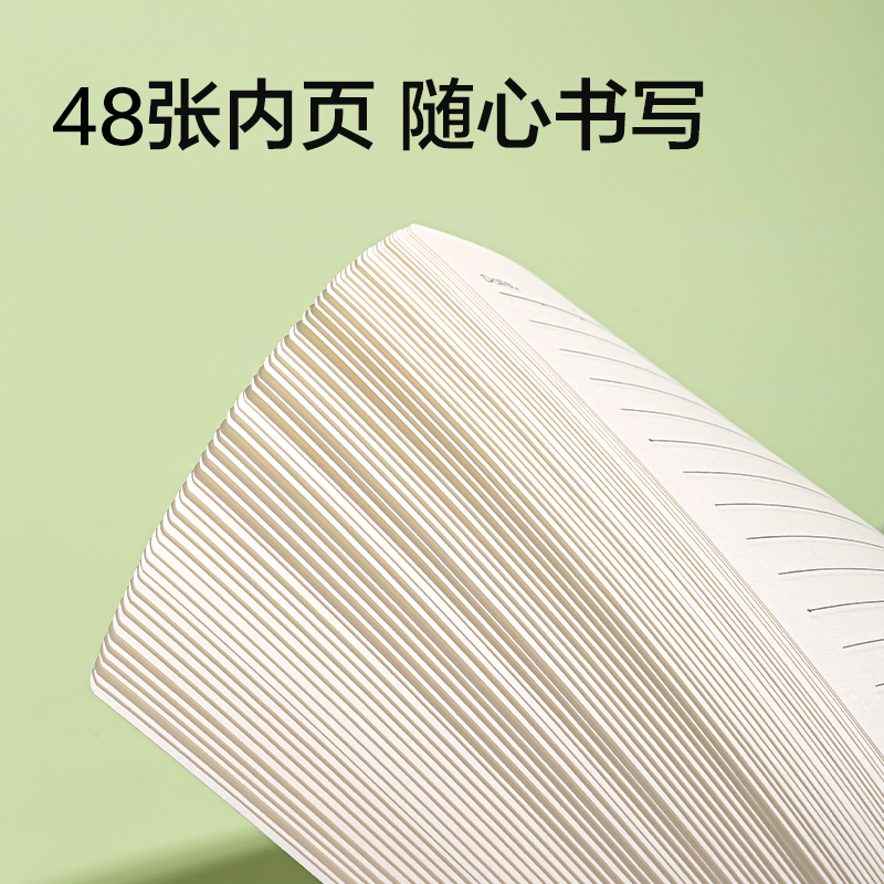 得力T3248巨透膠套本32K 48張(時光線條)(本)