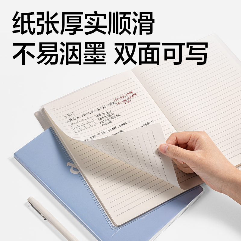 得力T1680巨透膠套本16K 80張(趣字集)(本)