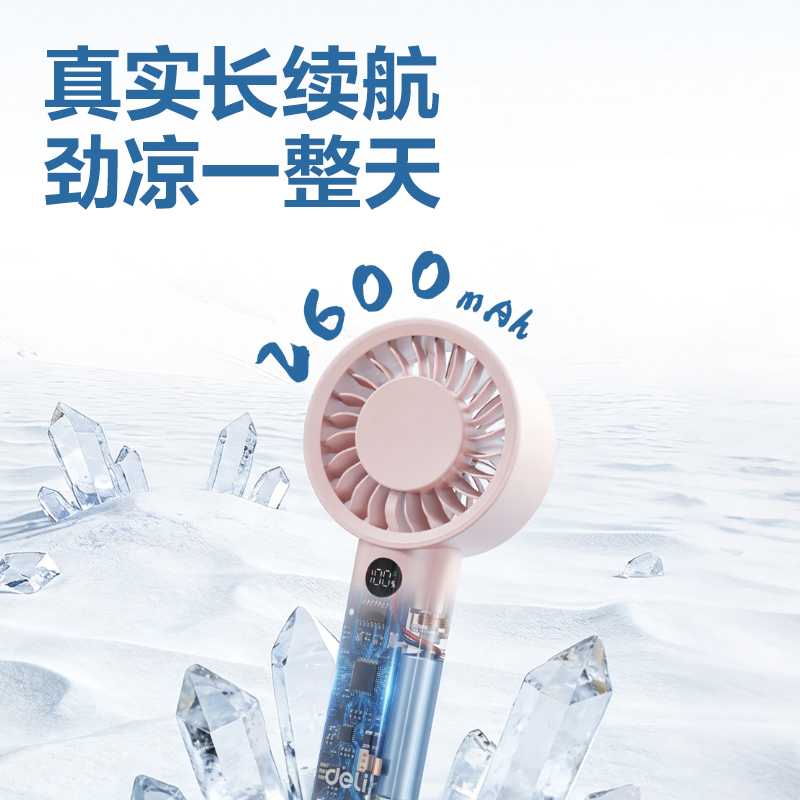 得力LK120風(fēng)扇(白)(臺(tái))
