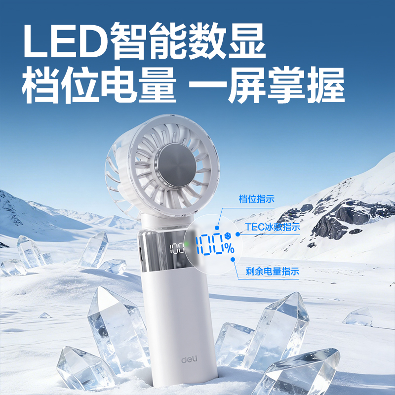 得力LK141風(fēng)扇(白)(臺)