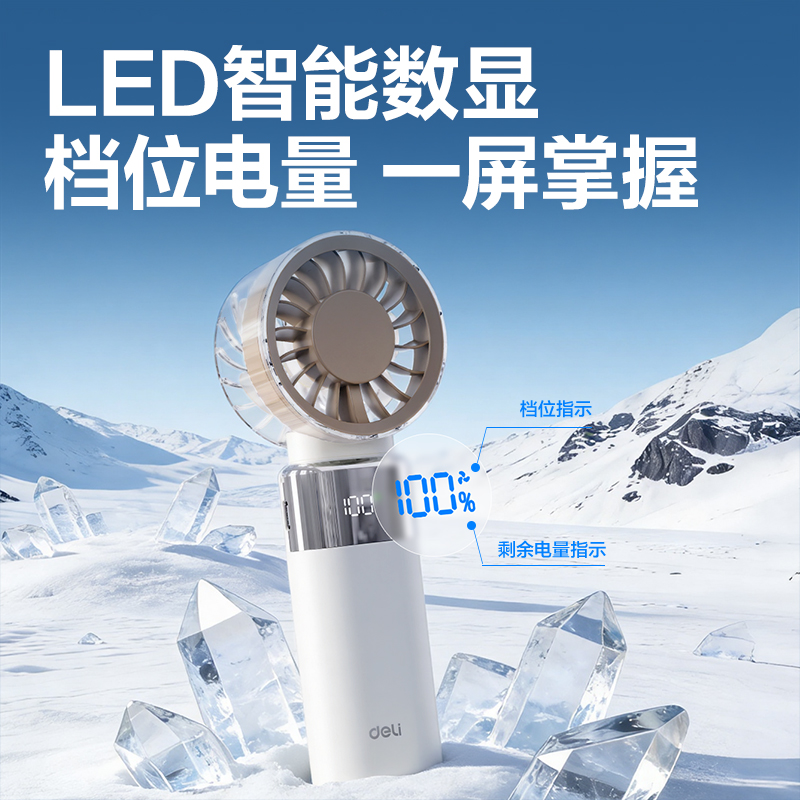 得力LK140風(fēng)扇(白)(臺)