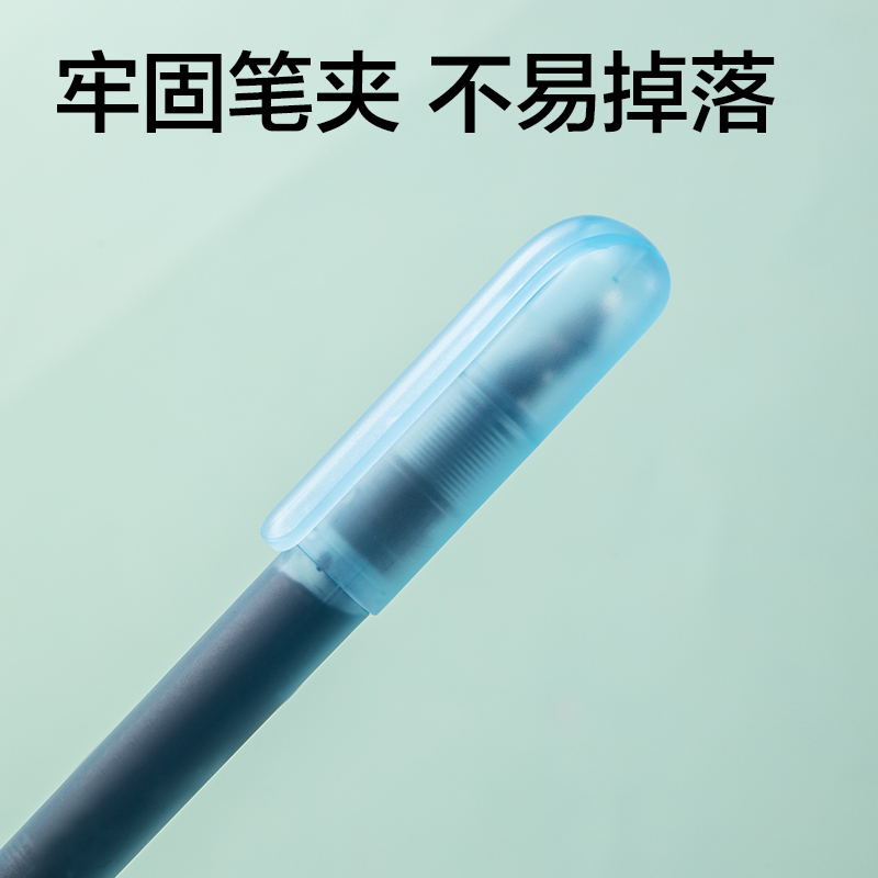 得力SF610一次性大容量學(xué)生鋼筆EF明尖(黑)