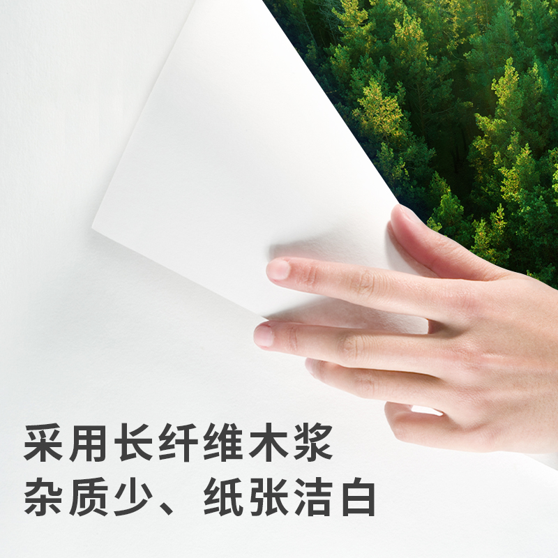 得力ZF3597佳鉑雙面復(fù)印紙A4-80g-6包(白)(包)
