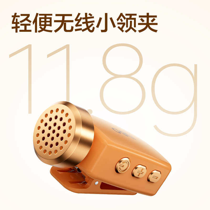 得力LT941J領(lǐng)夾麥擴(kuò)音器(金)(臺(tái))