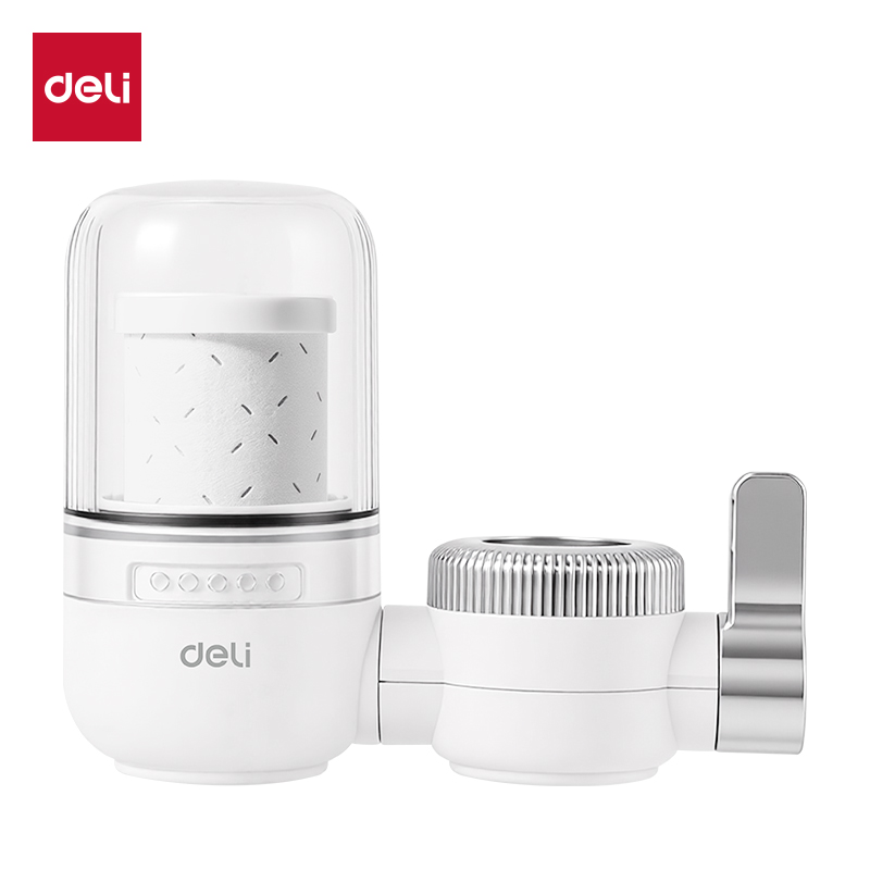 得力LD466龍頭凈水器（一機(jī)一芯）(白)(臺(tái))