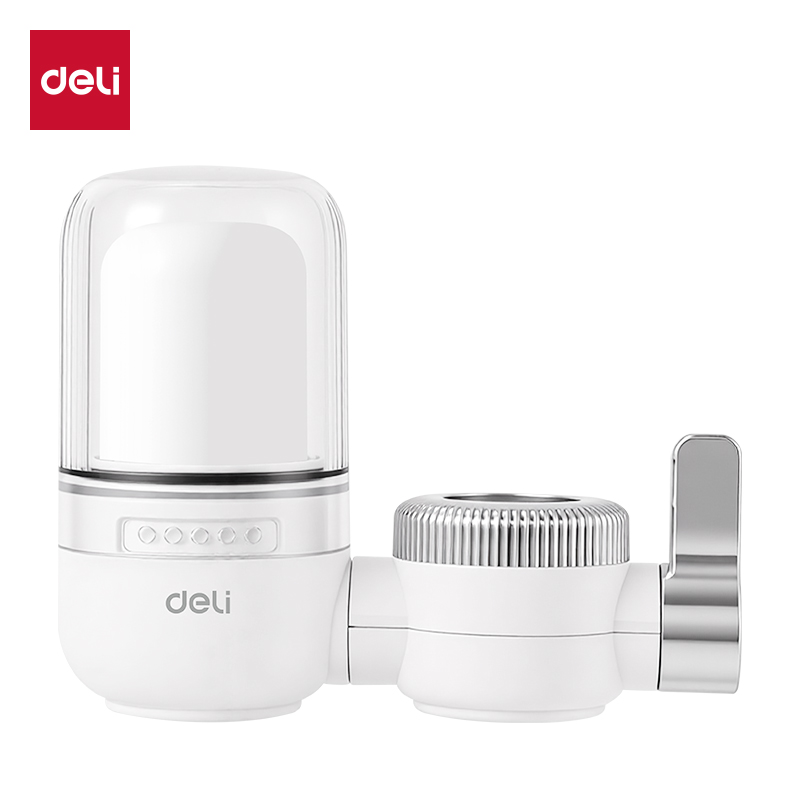 得力LD465龍頭凈水器（一機(jī)一芯）(白)(臺(tái))