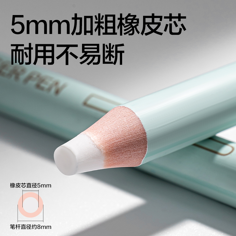 dmast丹途RK205圓桿5mm芯筆形橡皮擦(藍)(支)