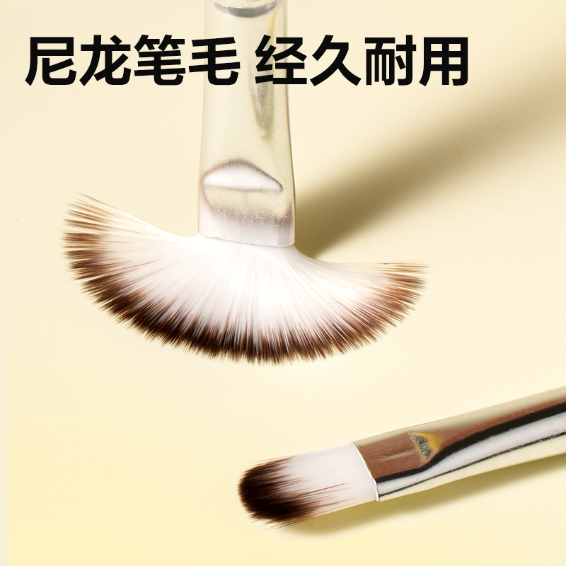得力HS717四支裝美術(shù)畫筆套裝(黃色)(袋)