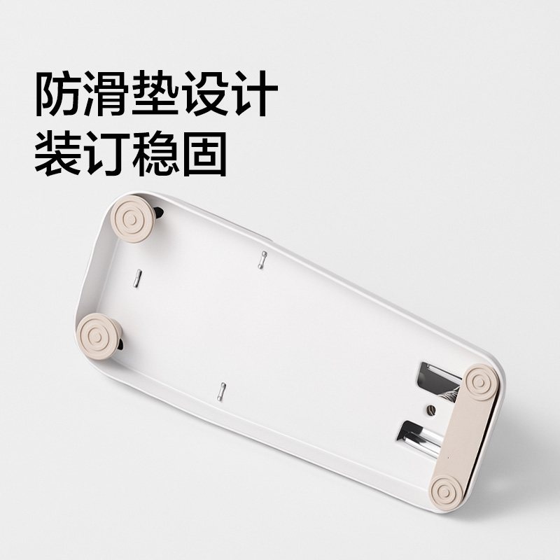 得力TA378桌面訂書機(白色)(臺)