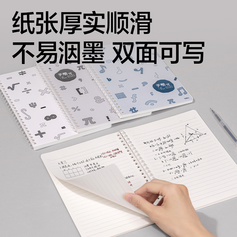 得力LA560軟線圈本A5 60張(無限派)(本)