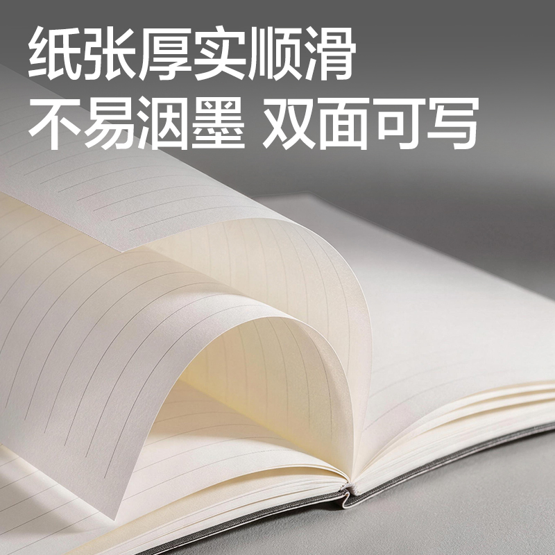 得力6900-25皮面本-25K-80張(黨員筆記)(紅色)(本)
