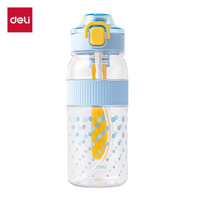 得力LL320-隨行杯彈蓋800mL(藍(lán))(盒)