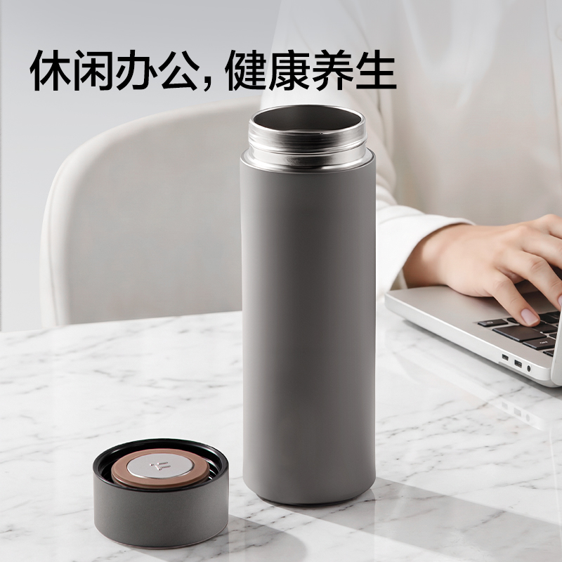 LL632水杯水壺-鈦杯銀（禮盒裝）