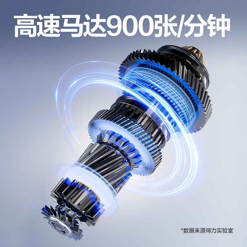 得力6150點鈔機(灰)(臺)