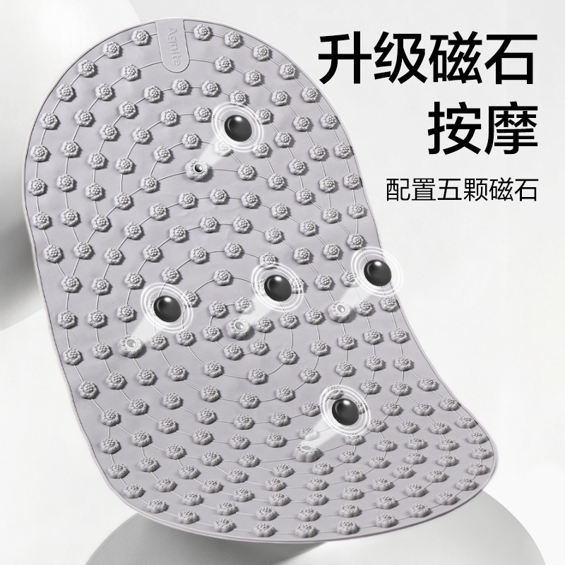 安格耐特FL205_74cm*41.5cm橢圓形TPE磁石趾壓板(灰色)(個(gè))