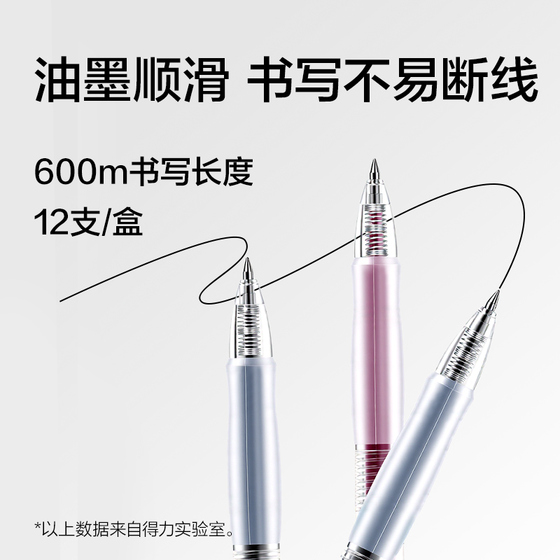 得力SA146速干個人型中性筆0.5mm按動子彈頭(混)(12支/盒)