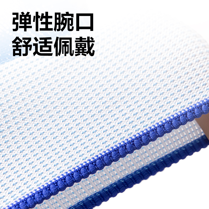 得力得心LQ665丁腈浸膠手套510g(12雙/包)(白)