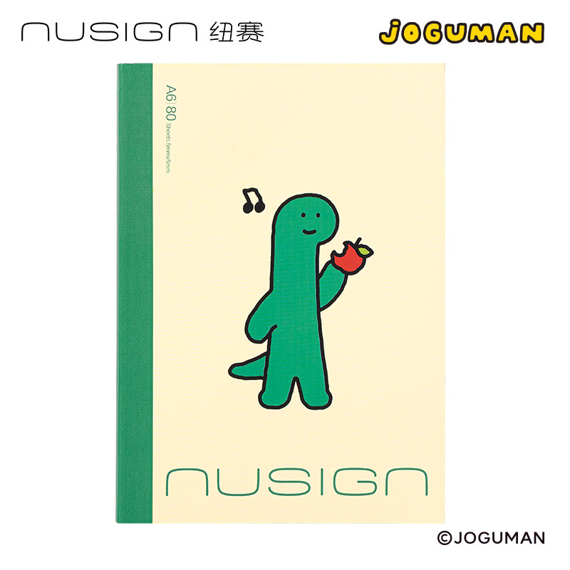 紐賽NS349-Q喬古漫無線裝訂本-A6(綠色)(80張/本)