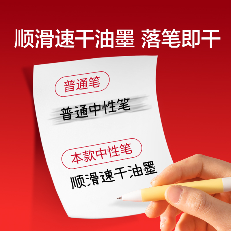 紐賽NS985-H馬年限定速干按動中性筆0.5mm雙球珠ST頭(藍)(支)